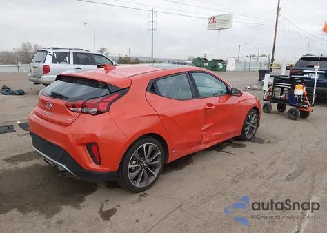 2019 Hyundai Veloster 2.0 Premium z USA, uszkodzony, nr VIN KMHTG6AF3KU005327